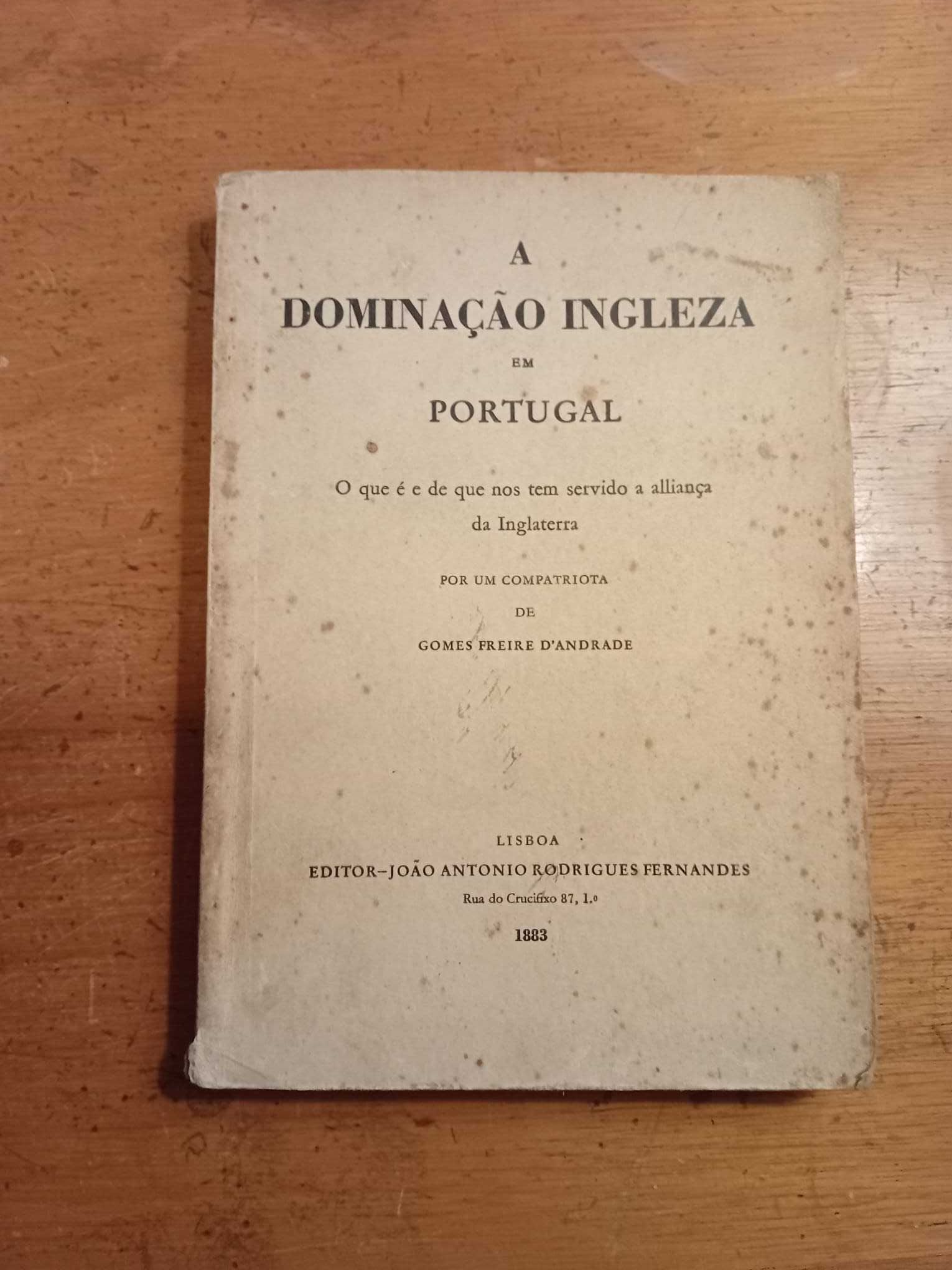 A dominação Ingleza em Portugal, 1883