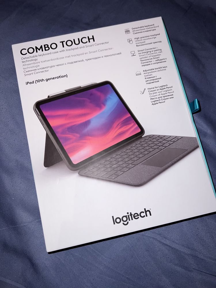 Logitech Klawiatura iPad 10th generation Combo Touch
