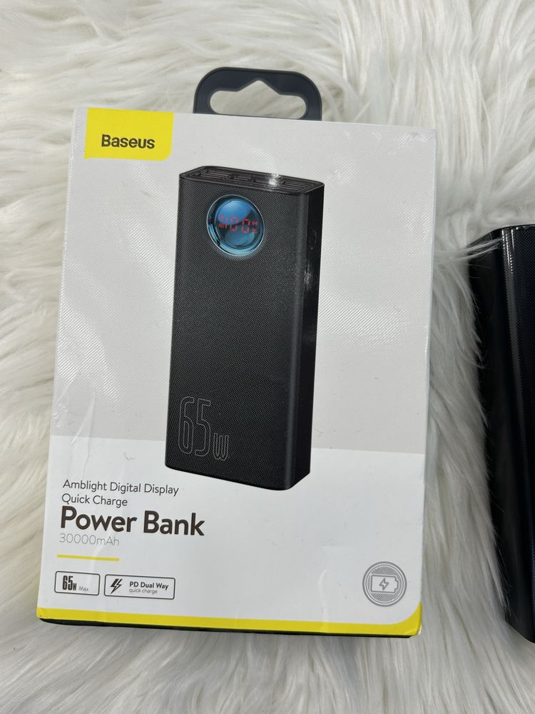 PowerBank Baseus Amblight 30000mAh 65W 6A з технологією QC3.0 + PD3.0