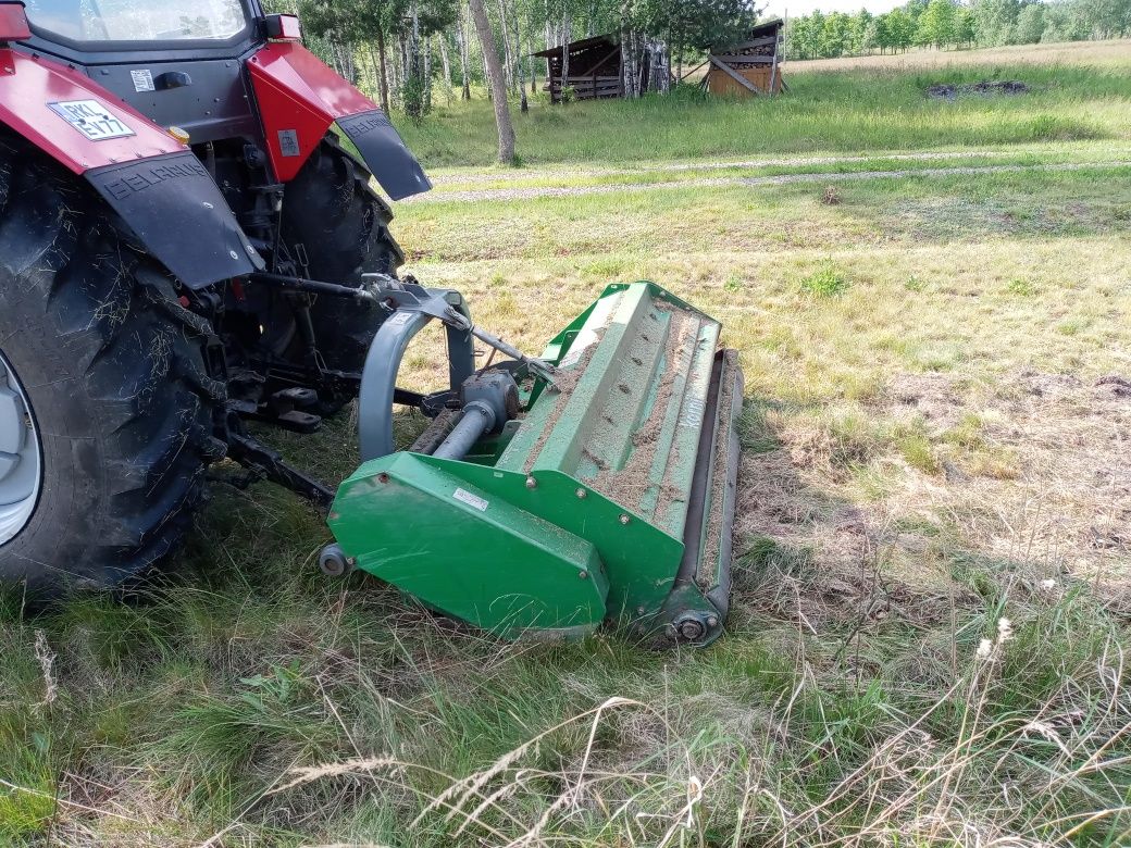 Koszenie kosiarka bijakową