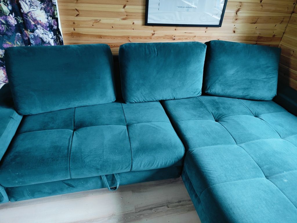 Sofa kanapa narożnik rozkładana ,funkcja spania