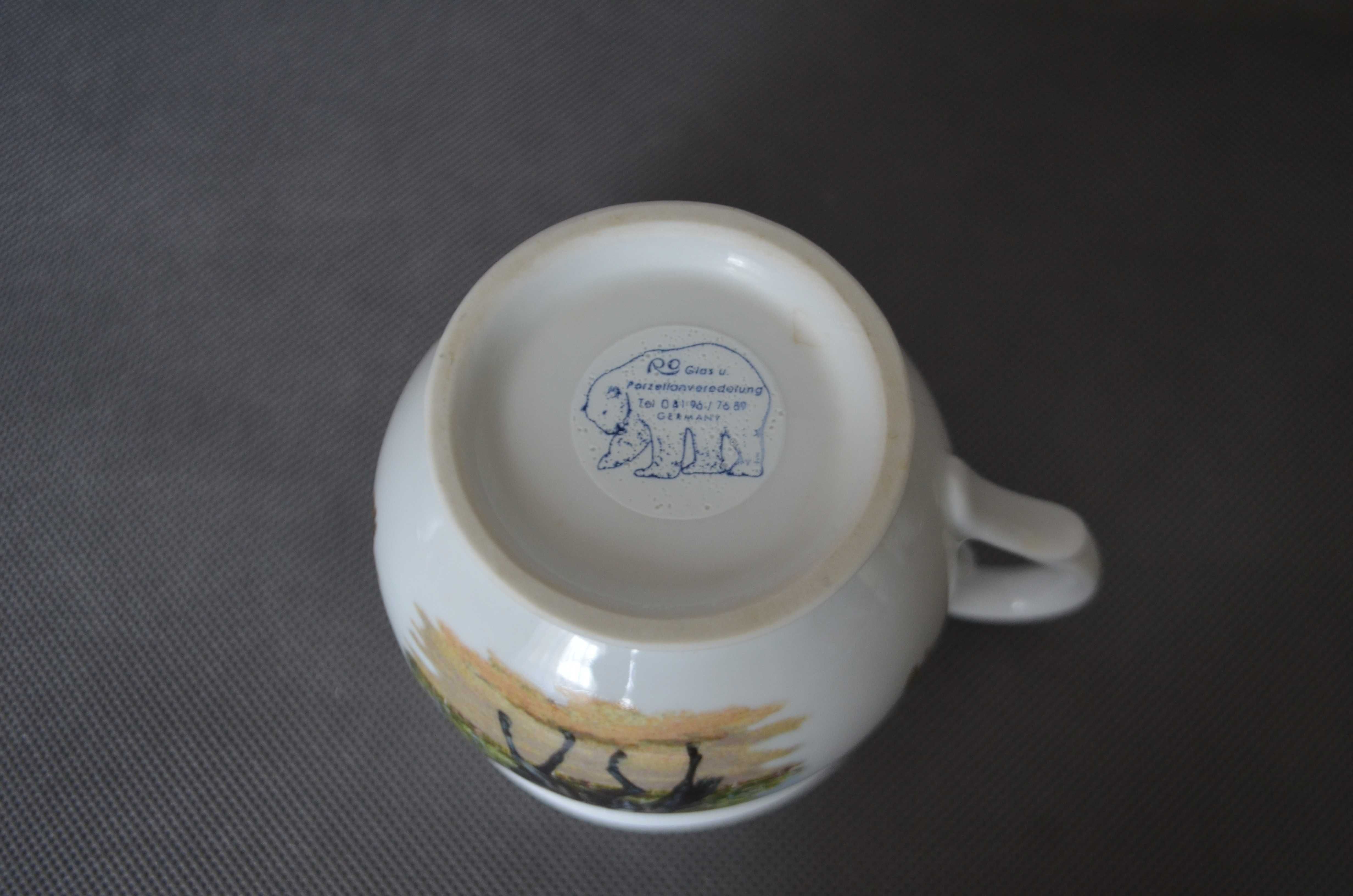 kubek do herbaty jak szolka ślązak porcelana
