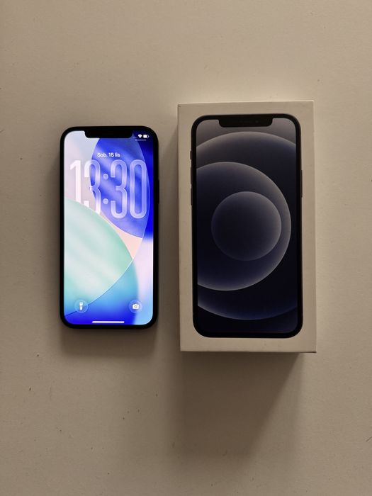 Apple iPhone 12 64GB Black - Bateria 84%