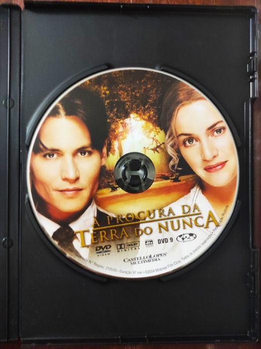 À Procura da Terra do Nunca - Finding Neverland - 2004 - DVD