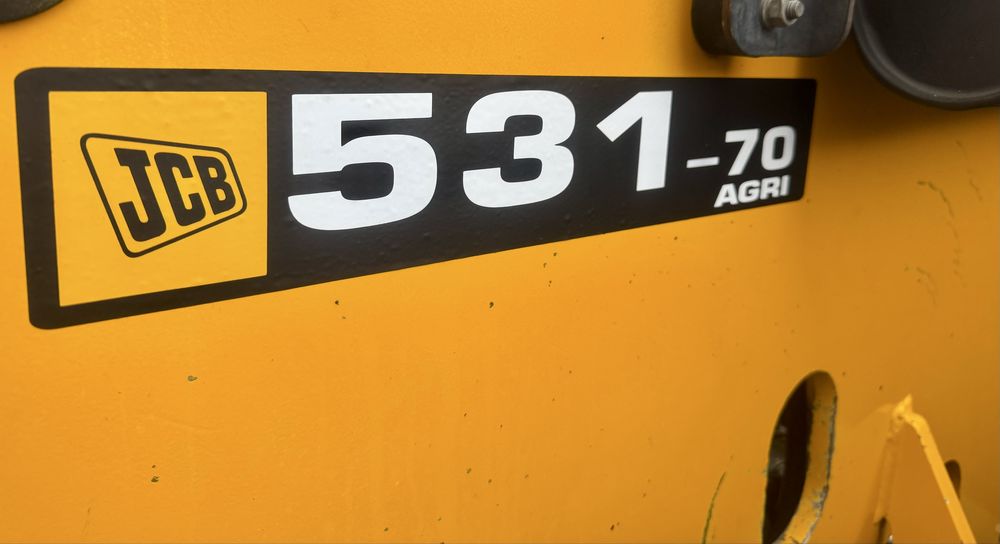 Телескопічний навантажувач JCB 531-70 AGRI 2015р