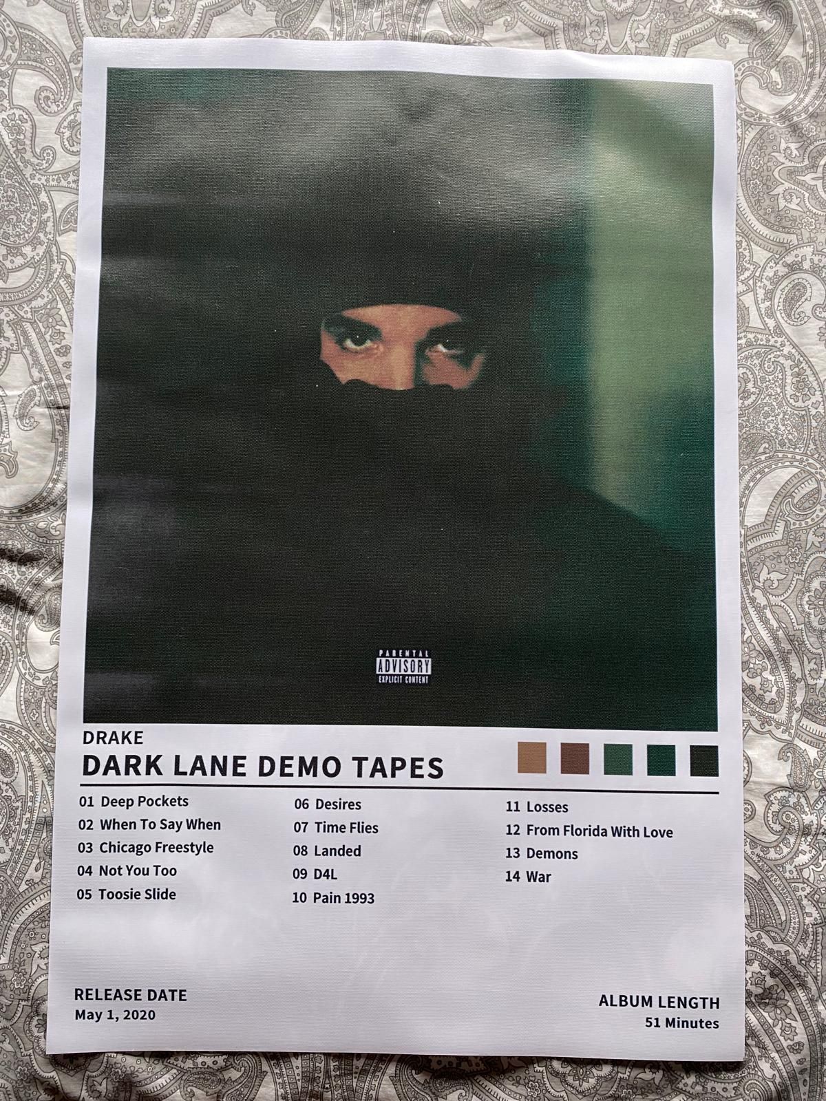 Poster drake para moldura 40x60