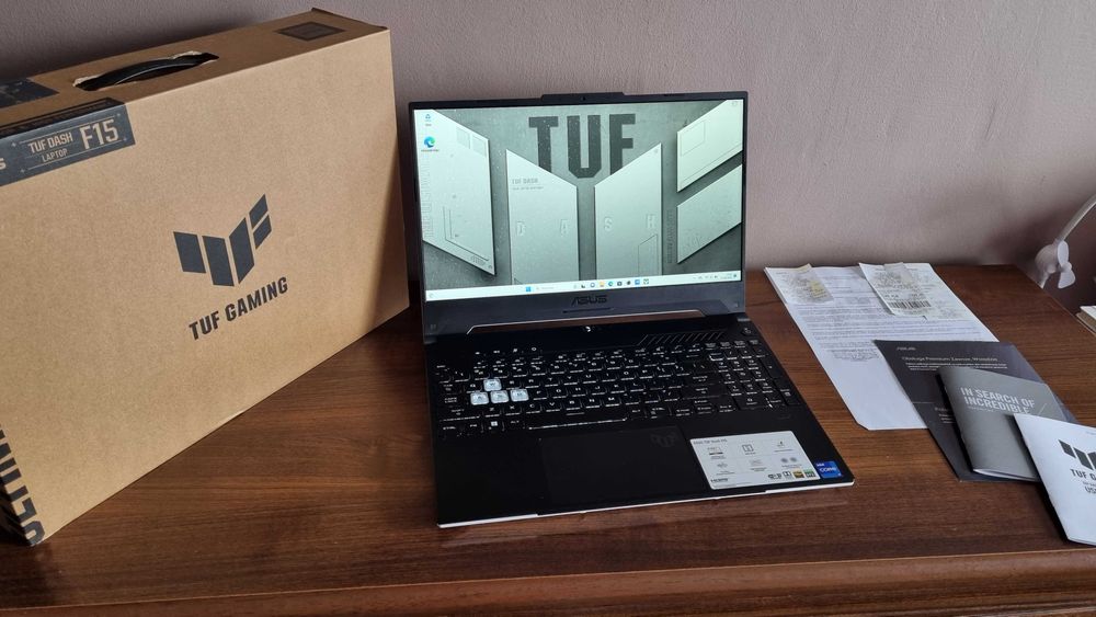 Laptop ASUS TUF F15 i7-12650H/RTX3060/SSD 1TB/16GB/144Hz/Gwarancja