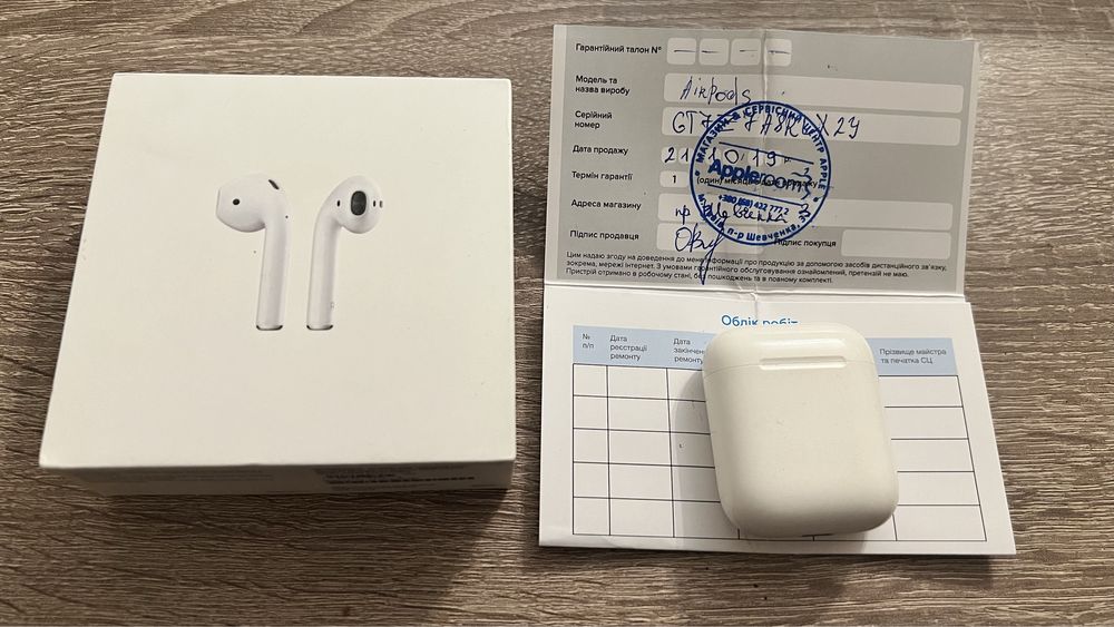 Air pods 2 оригинал