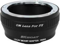 Pierścień adapter KECAY konwerter Olympus OM do korpusu Fujifilm FX