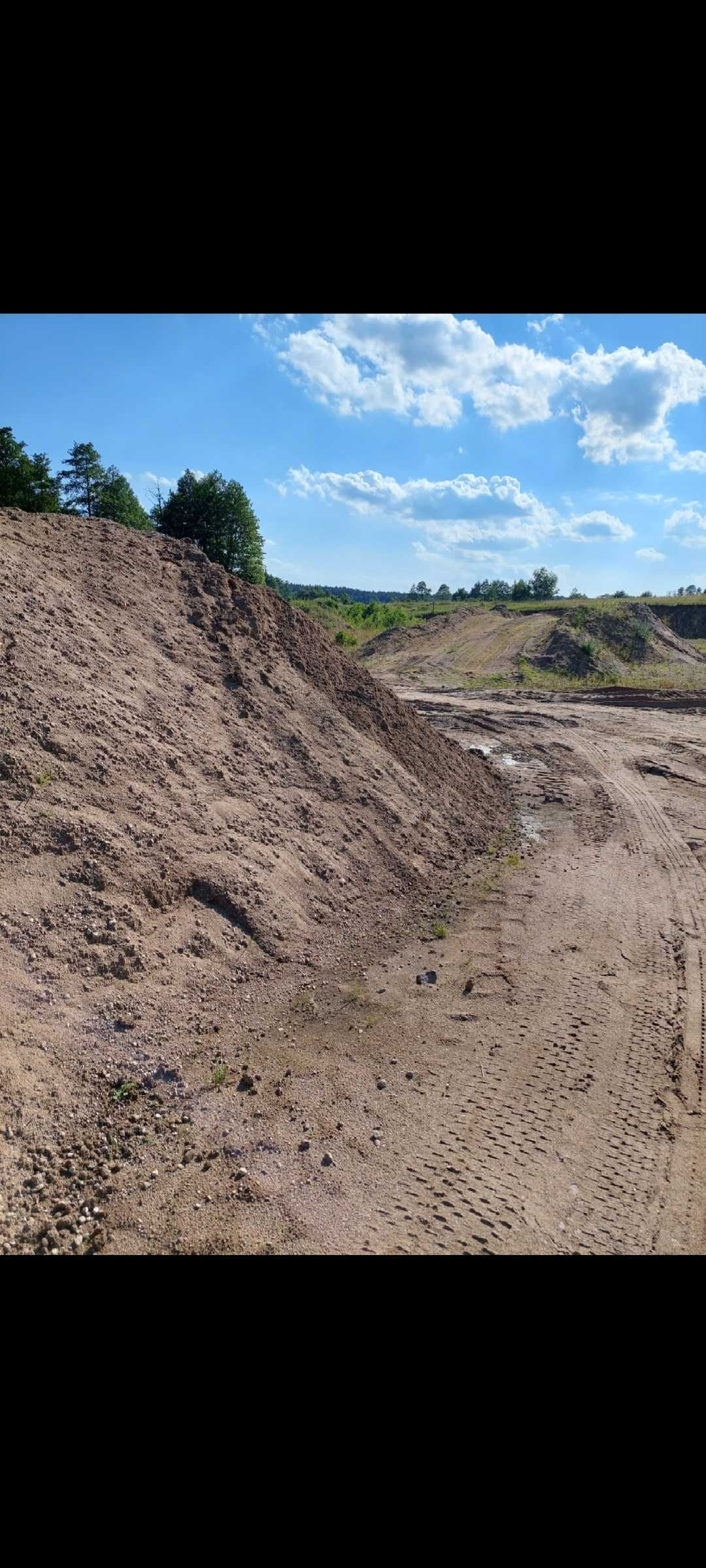 Piasek / Kamień / Kliniec / Skrywa (na drogi) / Czarnoziem