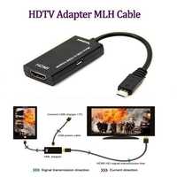 Cabo MHL (Micro USB para HDMI) - NOVO