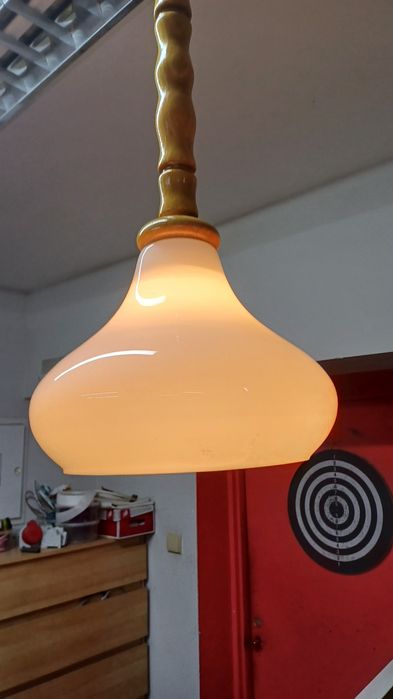 Lampa wisząc z czasów PRL