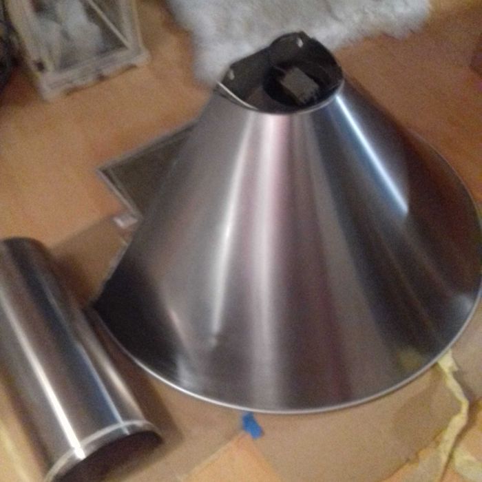 Pochlaniacz,okap  kuchenny ze stali nierdzewnej