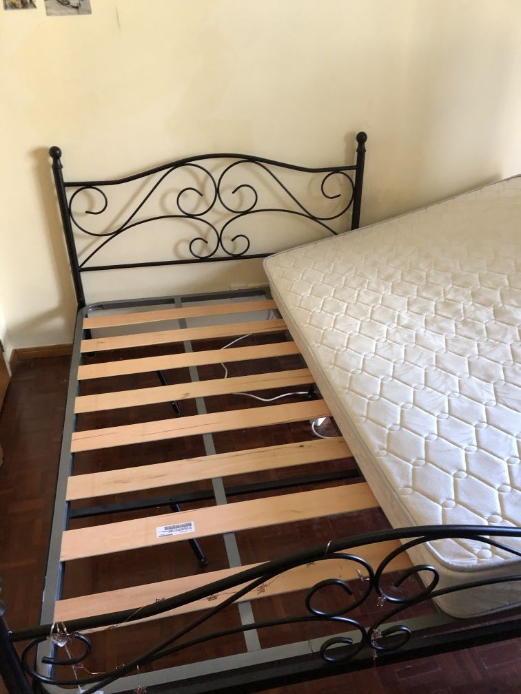 Cama casal mais colchão