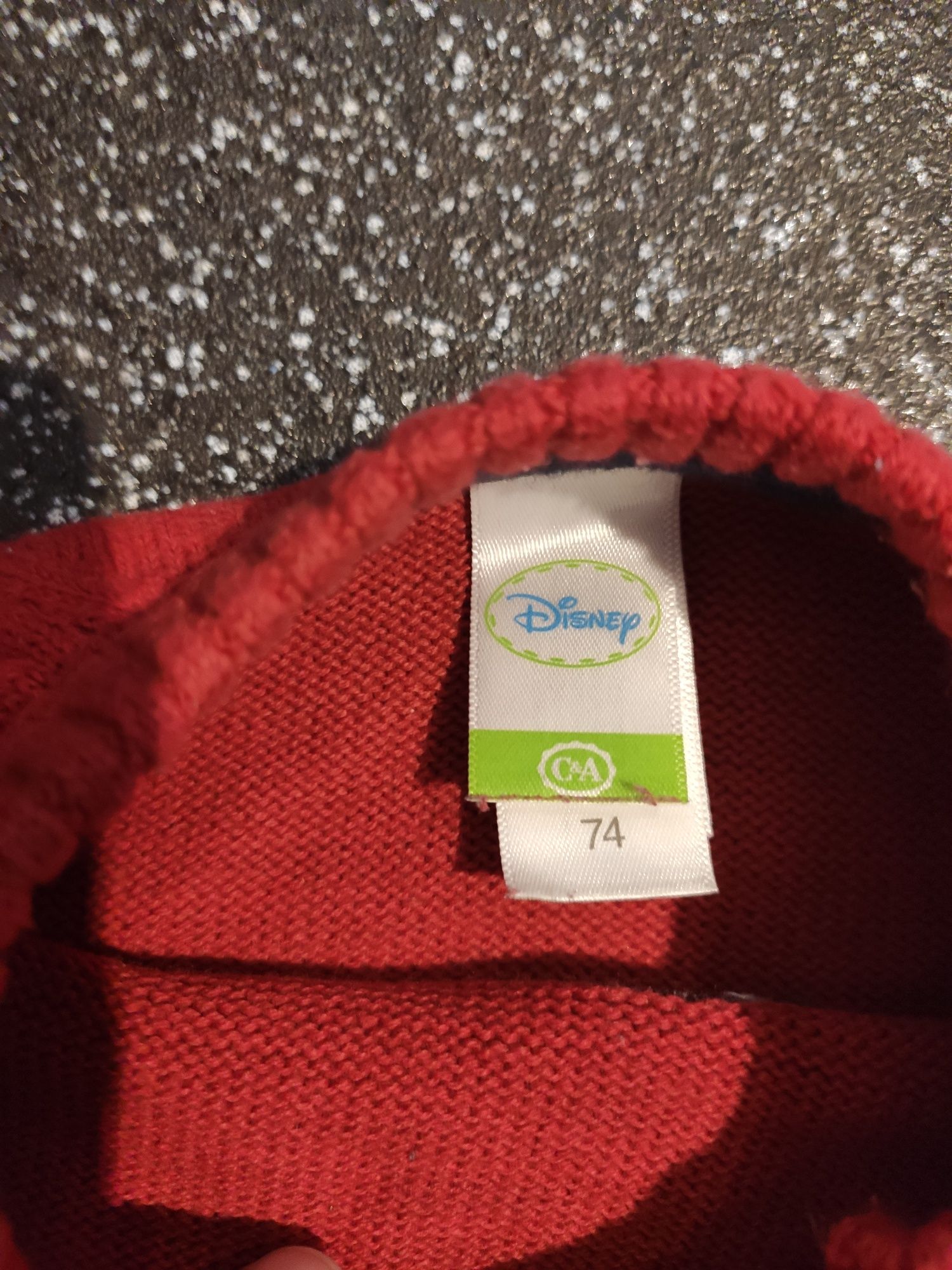 Sweter Myszka  Mouse Mickey rozmiar 74 cm C&A Disney