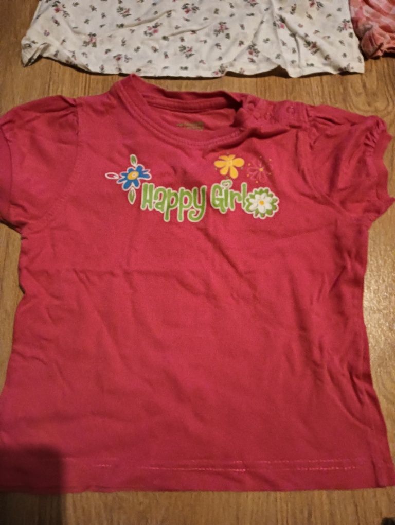 T-shirts menina 12-18 meses