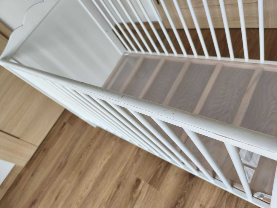 Łóźeczko dziecięce ikea - białe