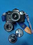 Canon F-1 + dwa obiektywy Canon 28mm 2.8 i 50mm 1.8