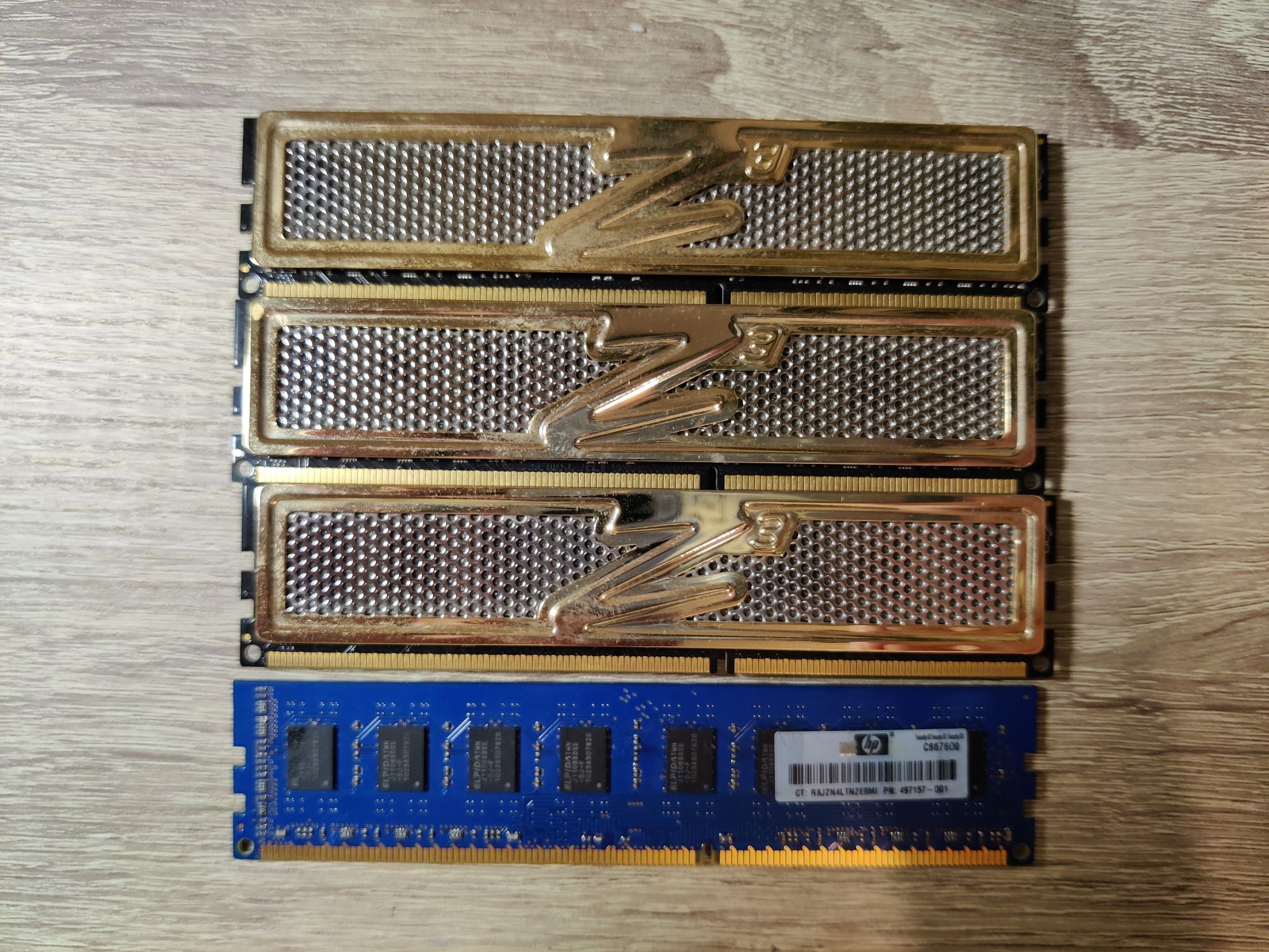 Pamięci OCZ Gold 8GB DDR3