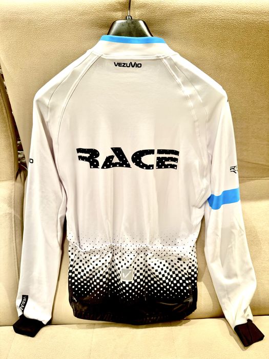 Bluza rowerowa Vezuvio Race White roz. M