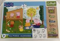 Puzzle eko trefl świnka Peppa 30 elementów