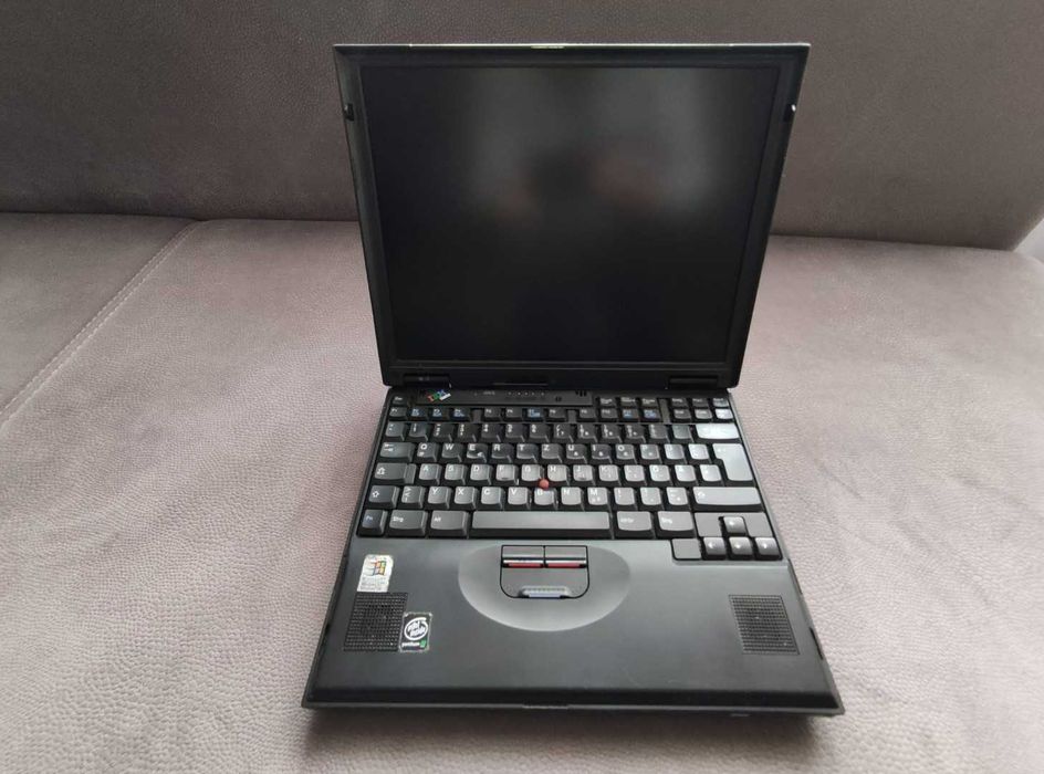 Laptop IBM ThinkPad 600X Type 2645 Pentium III Retro Stary Antyk