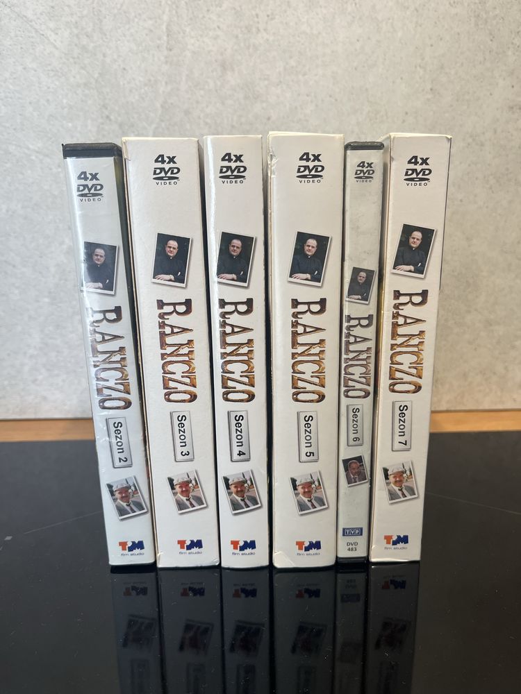 Ranczo sezony 2-7 plyty DVD serial