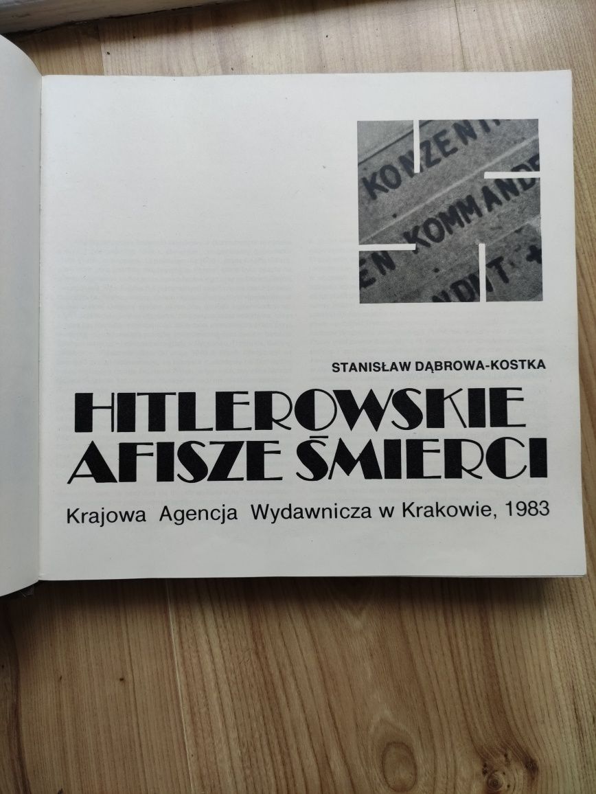 Hitlerowskie afisze śmierci, Dąbrowa - Kostka Stanisław