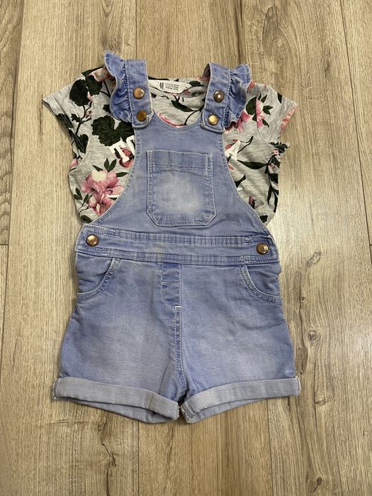 Комбінезон джинсовий для дівчинки 1,5 роки, комбинезон 18 мес