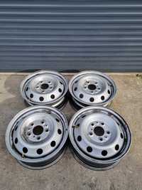 FELGI STALOWE 5x130 R16 6Jx16 ET68 FIAT Ducato Boxer Jumper KOMPLET F1