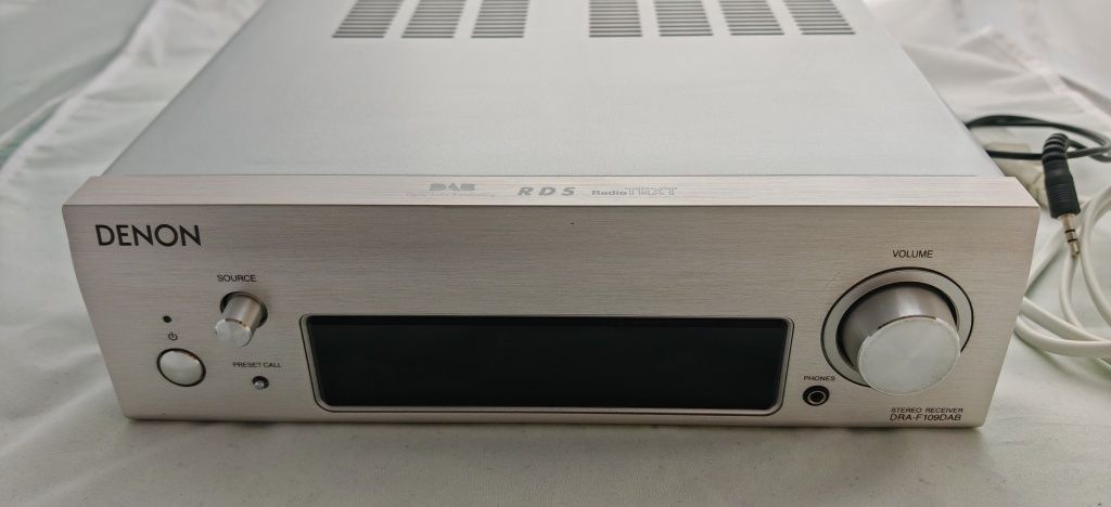 Denon odtwarzacz sieciowy dnp f109 oraz amplituner dab+ dra 109dab