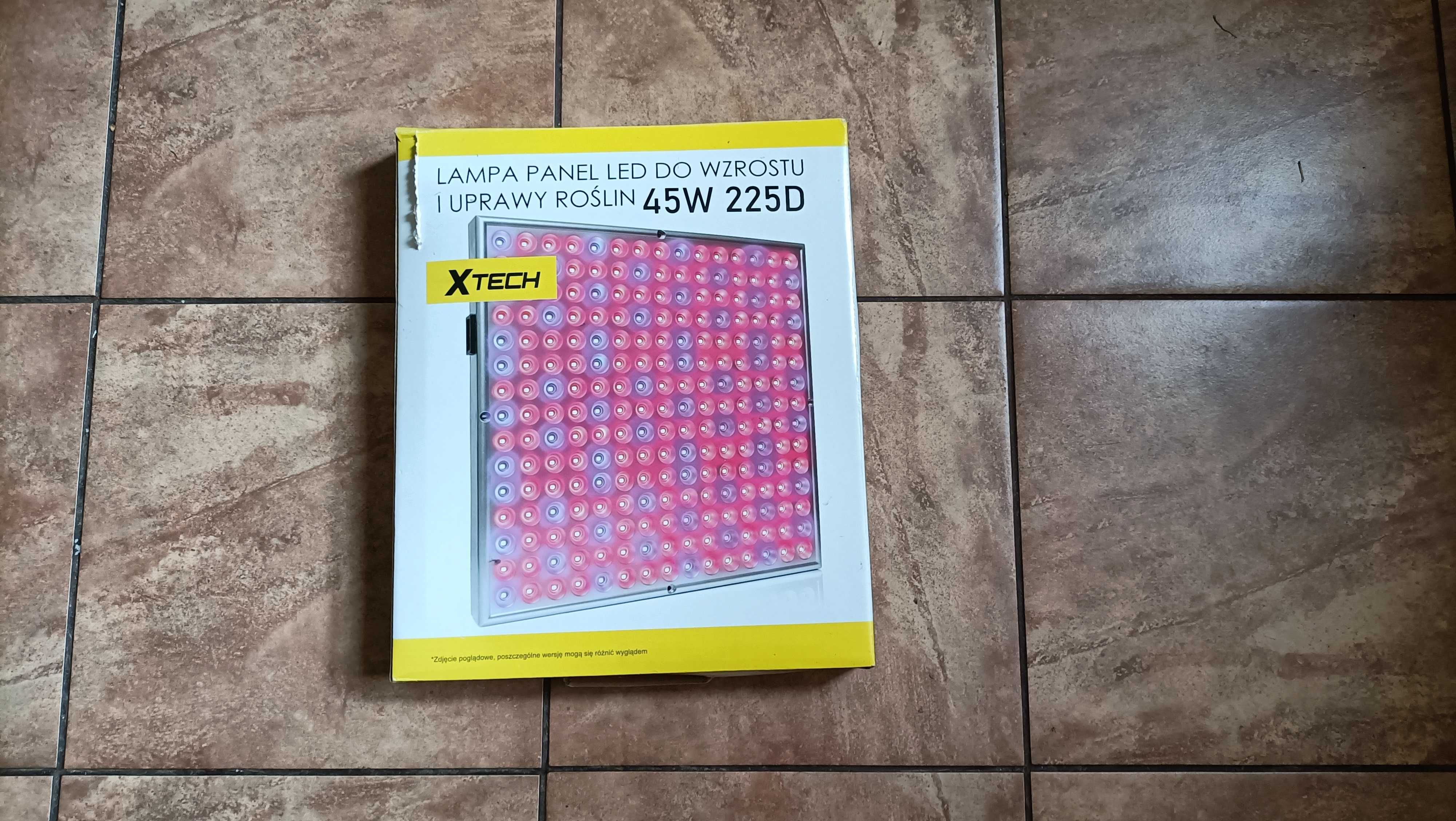 Lampa Panel LED do wzrostu Uprawy roślin 45W 225 D