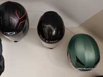 3 Capacetes vendo separado M e S