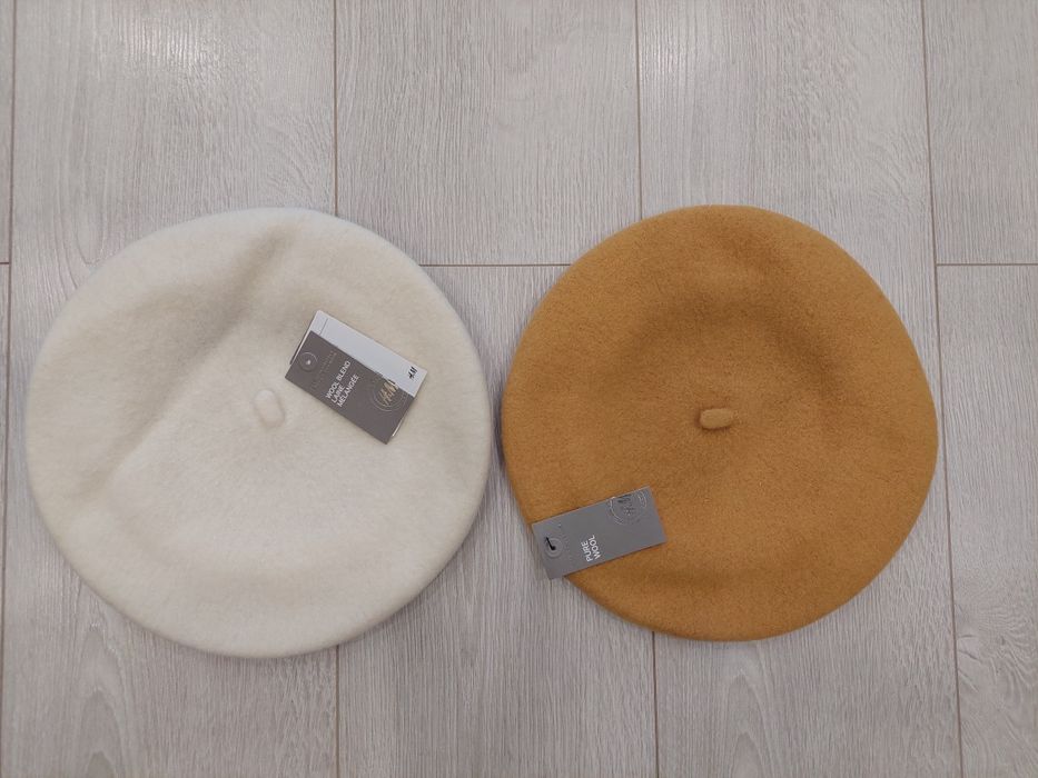 Шерстяные береты h&m