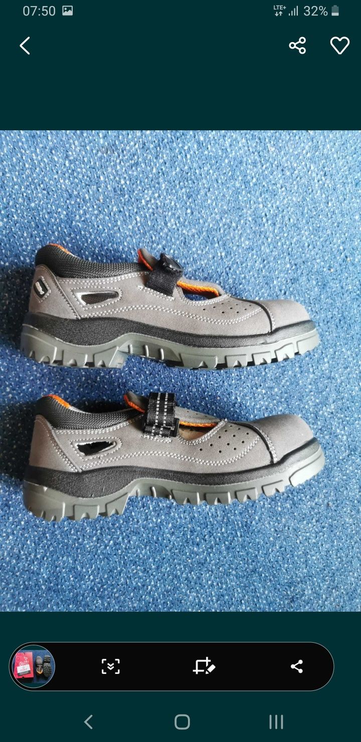 buty robocze PSH Light SM325 r.41 normy: ISO S1P SRC EN20345