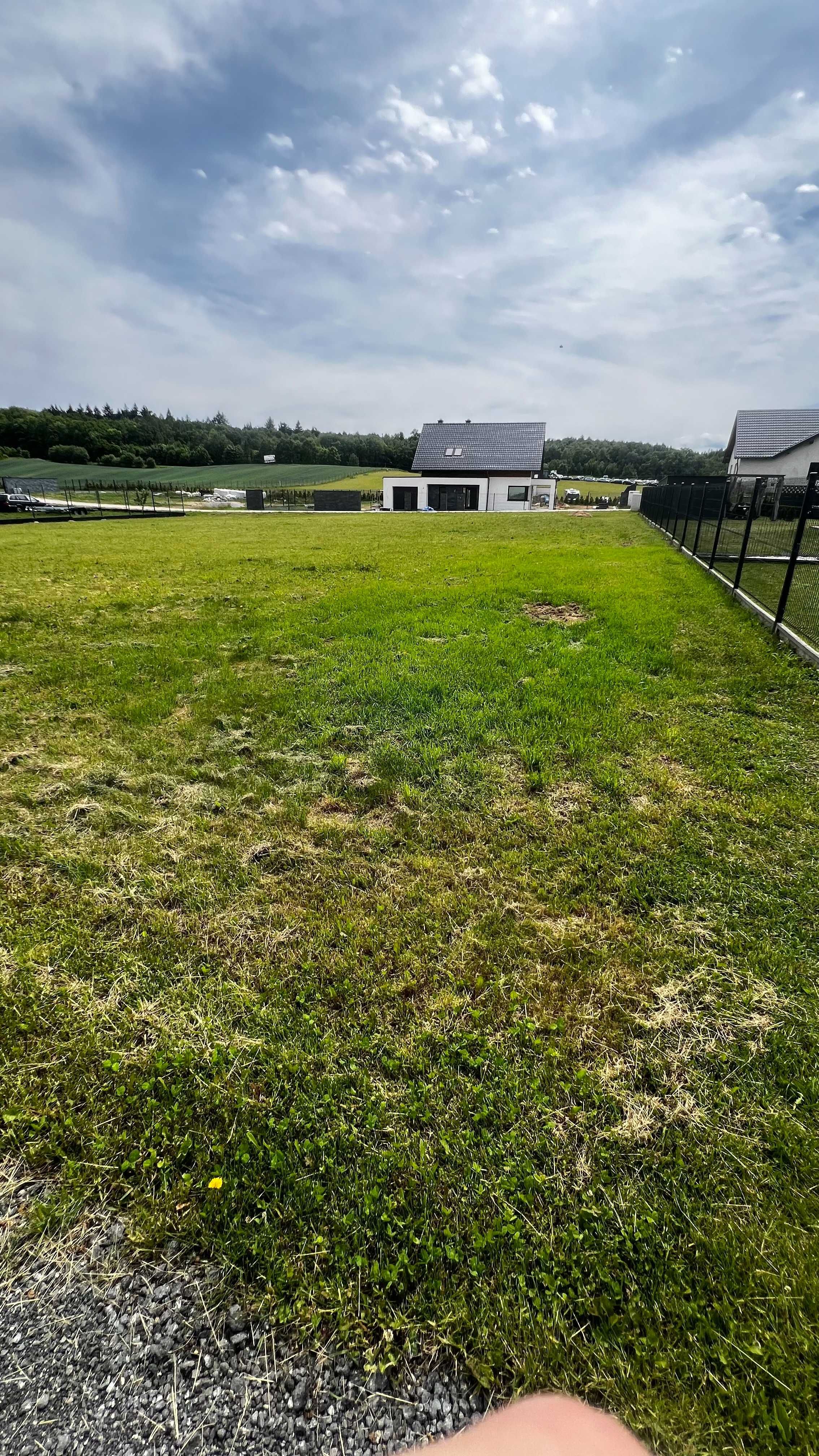 Sprzedam działkę budowlaną 1313m2 MPZP
