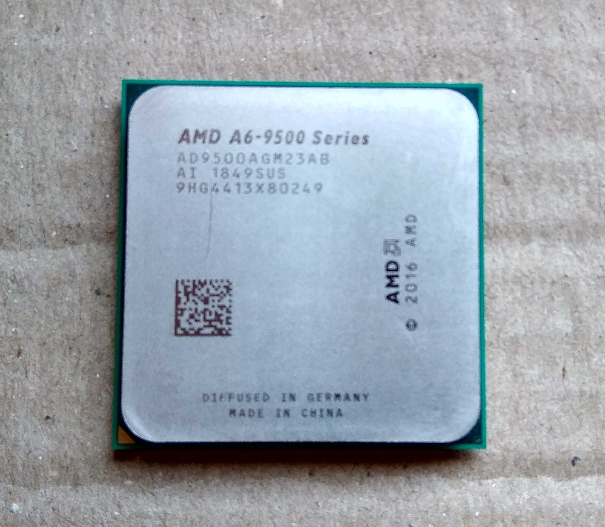 Процессор A6-9500 2 ядра 3.5 - 3.8 GHz Radeon R5 Socket AM4, Гарантия!