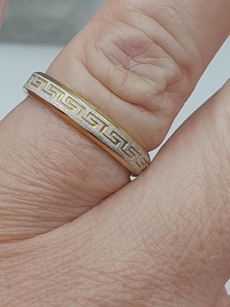 Obrączka stal chirurgiczna Xuping rozmiar 9