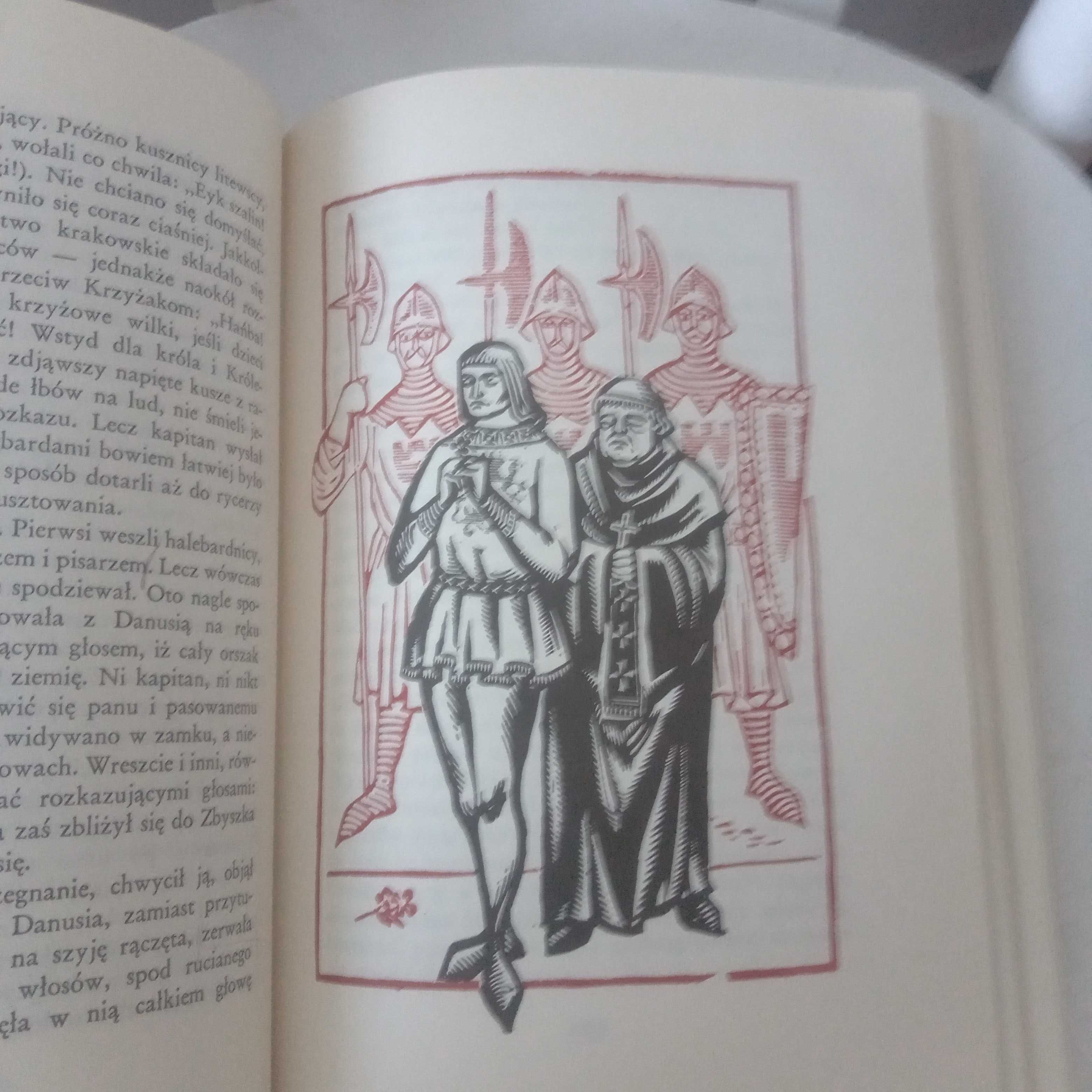 "Krzyżacy" Henryk Sienkiewicz, tom 1 i 2