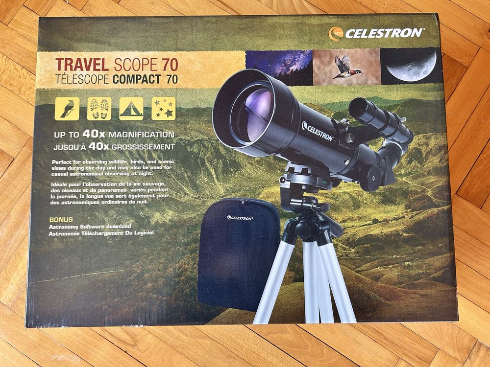 Продається телескоп Celestron Travel Scope 70