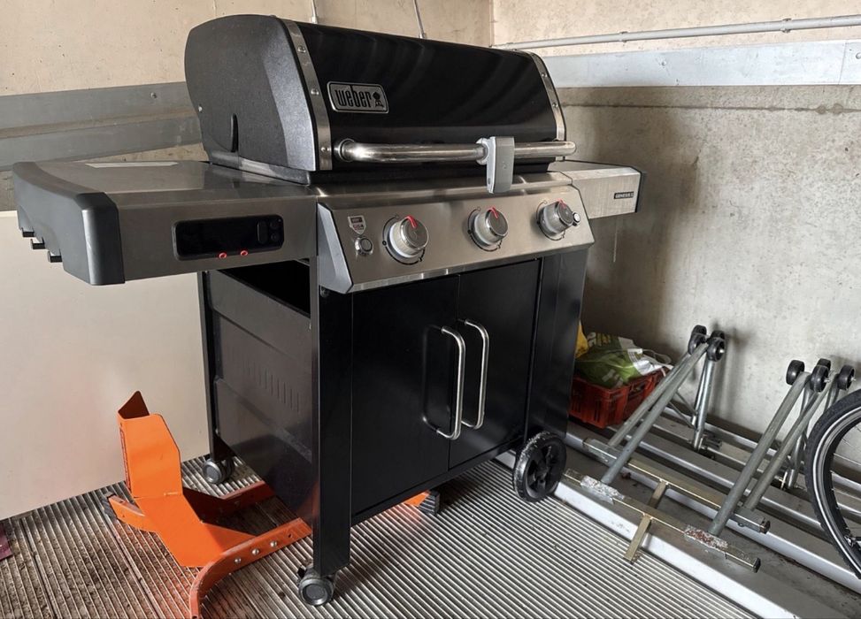 Grill gazowy WEBER GENESIS II ex 315 SMART GBS, żeliwny, BDB stan!