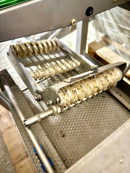 Автоматичний конвеєрний слайсер Scharfen — нарізка м’яса, ковбас, сиру