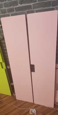 Drzwi od szafy Ikea stuva różowe 128x30