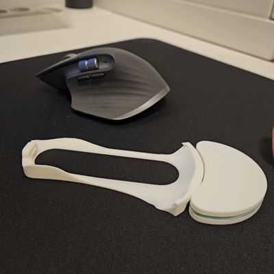 Część do myszki Logitech MX Master 3S druk 3D, PLA upgrade