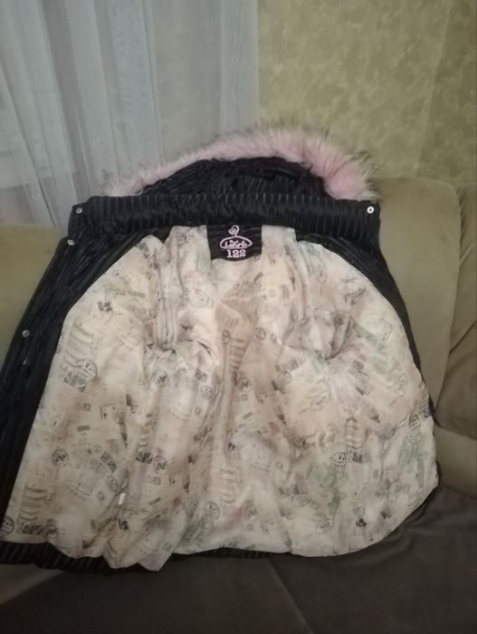 Куртка зимова для дівчинки