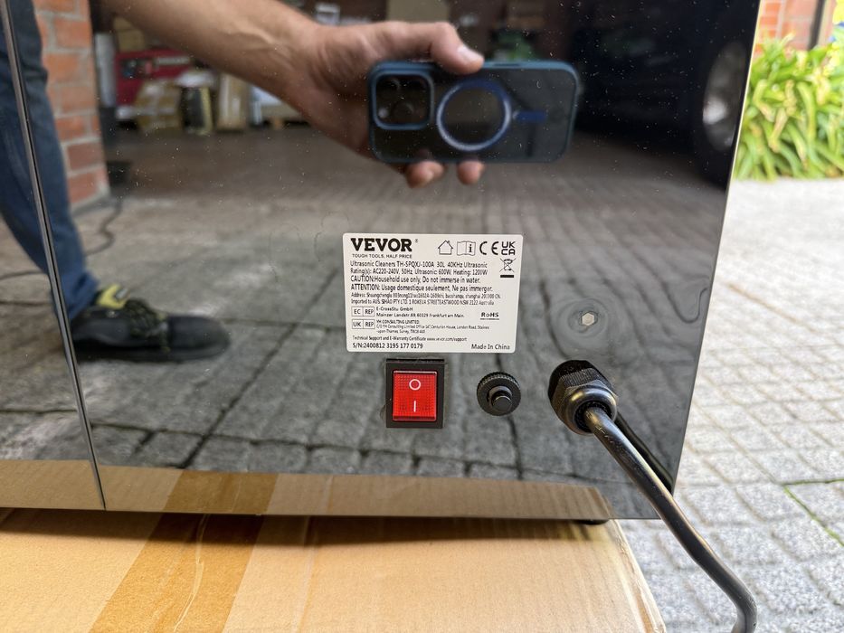 Maquina de Limpeza Ultrasonica 30L