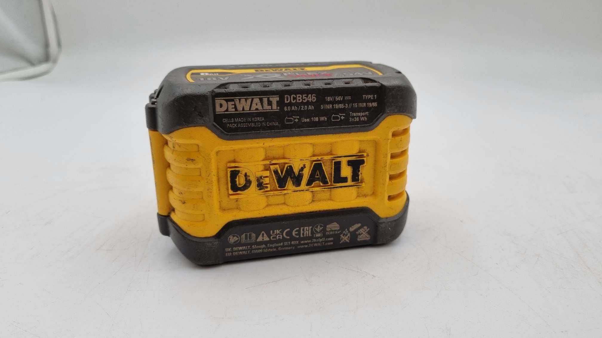 Bateria Akumulator Dewalt DCB546 6AH