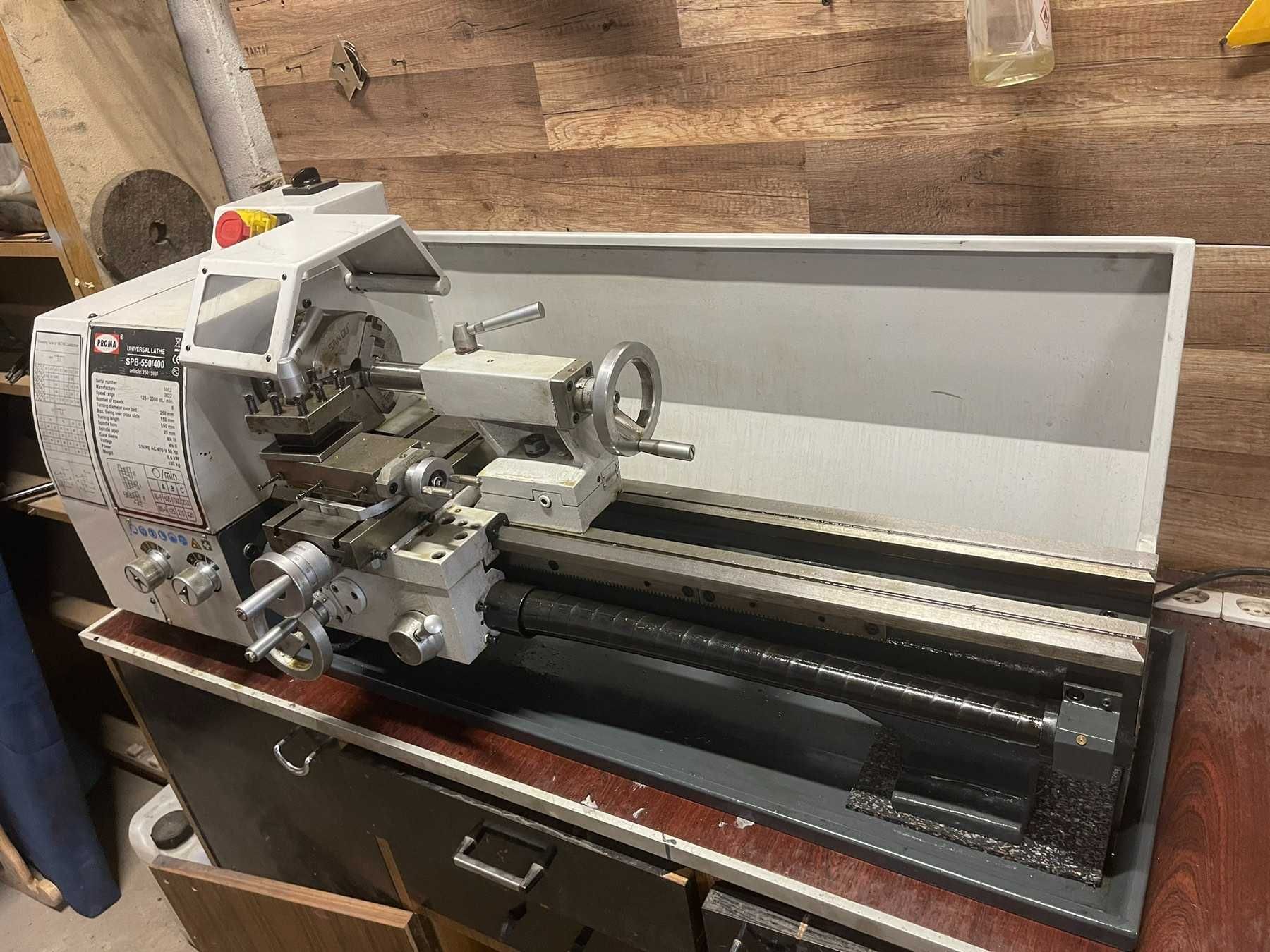 Tokarka uniwersalna PROMA SPB-550/400