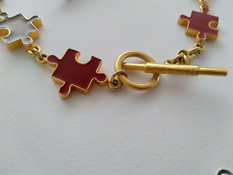 Colar e Brincos como novos Biche de Bere - bijuteria francesa