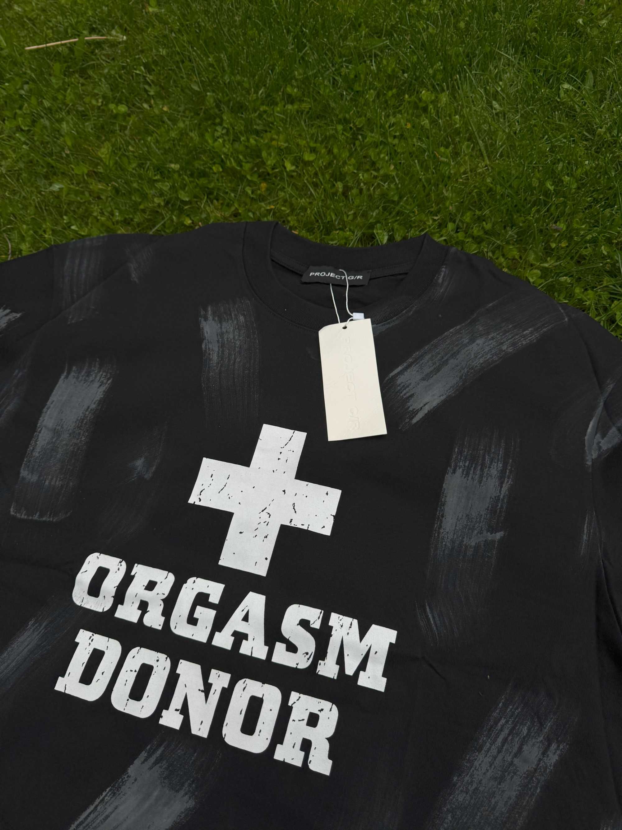 Orgasm Donor Project GR Archive Black T-Shirt Grailz - Collapse Price!
